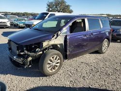 Salvage cars for sale at Riverview, FL auction: 2020 KIA Sedona LX