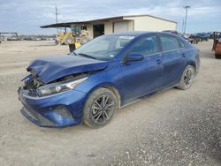 Salvage cars for sale at Temple, TX auction: 2022 KIA Forte FE