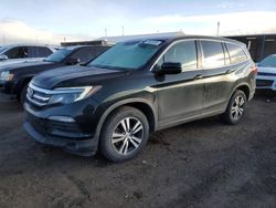 Salvage cars for sale at Brighton, CO auction: 2016 Honda Pilot EX