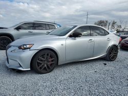 Salvage cars for sale at Riverview, FL auction: 2016 Lexus IS 200T