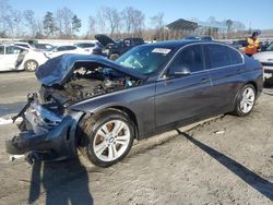 Salvage cars for sale at Spartanburg, SC auction: 2017 BMW 328 D