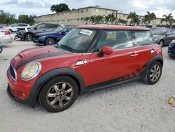 Salvage cars for sale at Opa Locka, FL auction: 2009 Mini Cooper S