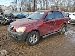 Salvage cars for sale at Chalfont, PA auction: 2008 KIA Sorento EX