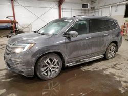 Salvage cars for sale at Center Rutland, VT auction: 2016 Honda Pilot Touring