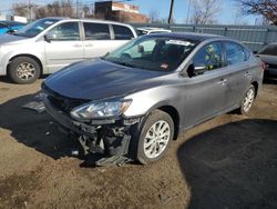 Salvage cars for sale at New Britain, CT auction: 2018 Nissan Sentra S