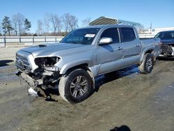 Salvage cars for sale from Copart Spartanburg, SC: 2017 Toyota Tacoma Double Cab