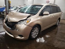 Salvage cars for sale at New Britain, CT auction: 2011 Toyota Sienna LE