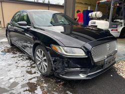 Lincoln salvage cars for sale: 2017 Lincoln Continental