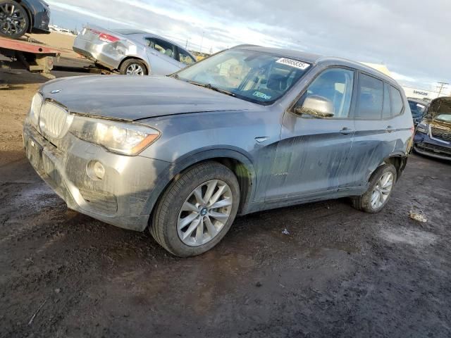 2017 BMW X3 XDRIVE28I