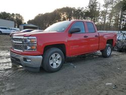 Salvage cars for sale at Seaford, DE auction: 2014 Chevrolet Silverado C1500 LT