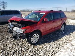 Salvage cars for sale from Copart Cicero, IN: 2019 Dodge Journey SE