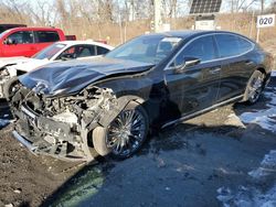 Salvage cars for sale at Marlboro, NY auction: 2021 Lexus LS 500 Base