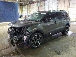 Salvage SUVs for sale at auction: 2015 Ford Explorer Sport