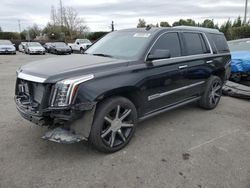 Salvage cars for sale at San Martin, CA auction: 2015 Cadillac Escalade Premium