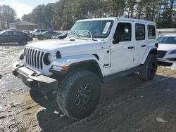 Salvage cars for sale at Seaford, DE auction: 2021 Jeep Wrangler Unlimited Sahara