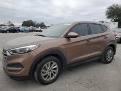 Salvage cars for sale at Orlando, FL auction: 2017 Hyundai Tucson SE