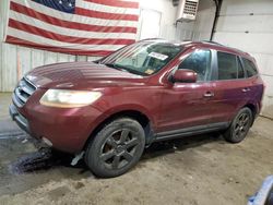 Hyundai salvage cars for sale: 2008 Hyundai Santa FE SE