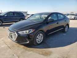 Salvage cars for sale at Grand Prairie, TX auction: 2018 Hyundai Elantra SE