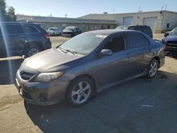 Salvage cars for sale at Martinez, CA auction: 2012 Toyota Corolla Base