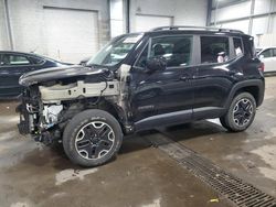 Salvage cars for sale at Ham Lake, MN auction: 2017 Jeep Renegade Latitude