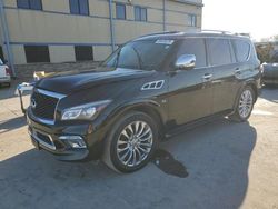 Infiniti salvage cars for sale: 2017 Infiniti QX80 Base