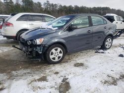 Chevrolet salvage cars for sale: 2013 Chevrolet Sonic LS