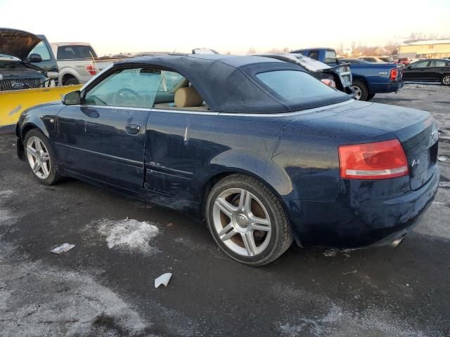 2008 Audi A4 2.0T Cabriolet Quattro