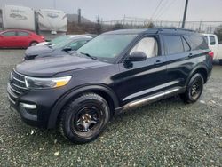 Salvage cars for sale at Elmsdale, NS auction: 2022 Ford Explorer XLT