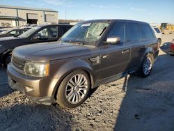 Salvage cars for sale at Earlington, KY auction: 2010 Land Rover Range Rover Sport LUX