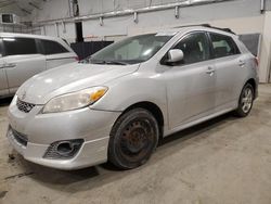 Toyota Vehiculos salvage en venta: 2009 Toyota Corolla Matrix S