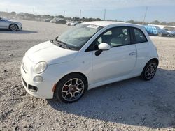 Salvage cars for sale at West Palm Beach, FL auction: 2015 Fiat 500 Sport