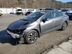 Honda salvage cars for sale: 2013 Honda Civic EXL