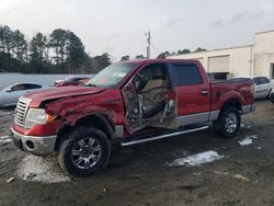 Salvage cars for sale at Seaford, DE auction: 2010 Ford F150 Supercrew