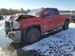 Salvage cars for sale at Windham, ME auction: 2014 GMC Sierra K1500 SLE