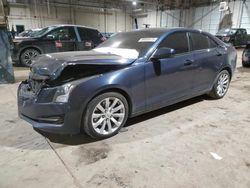 Salvage cars for sale at Woodhaven, MI auction: 2017 Cadillac ATS