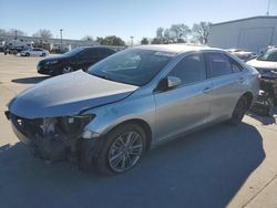 Salvage cars for sale at Sacramento, CA auction: 2017 Toyota Camry LE