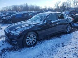 Salvage cars for sale at Chalfont, PA auction: 2017 Infiniti Q50 Base