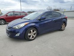 Salvage cars for sale at Wilmer, TX auction: 2013 Hyundai Elantra GLS