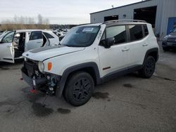 Salvage cars for sale at Arlington, WA auction: 2018 Jeep Renegade Trailhawk