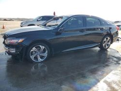 Salvage cars for sale at Grand Prairie, TX auction: 2018 Honda Accord EXL