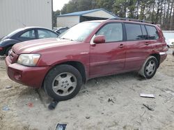 Salvage cars for sale at auction: 2005 Toyota Highlander Limited