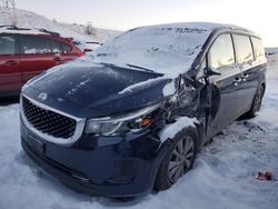 Salvage cars for sale at Littleton, CO auction: 2018 KIA Sedona LX