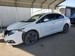 Salvage cars for sale at auction: 2013 Honda Civic EXL