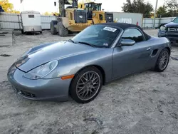 Porsche Boxster Vehiculos salvage en venta: 2002 Porsche Boxster S