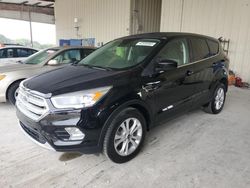 Salvage cars for sale from Copart Homestead, FL: 2019 Ford Escape SE