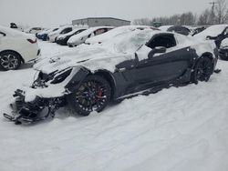 2019 Chevrolet Corvette Z06 1LZ en venta en Wayland, MI