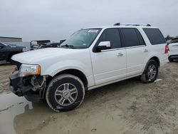 Salvage cars for sale at Houston, TX auction: 2017 Ford Expedition Limited