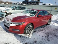 Salvage cars for sale at Pennsburg, PA auction: 2018 Honda Accord Hybrid