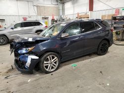 Salvage cars for sale from Copart Mcfarland, WI: 2019 Chevrolet Equinox Premier