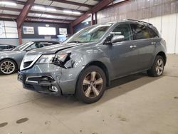 Salvage cars for sale at East Granby, CT auction: 2011 Acura MDX Technology